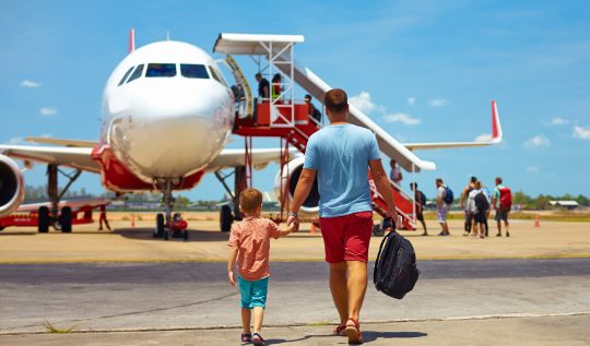 Podróż samolotem z dzieckiem
